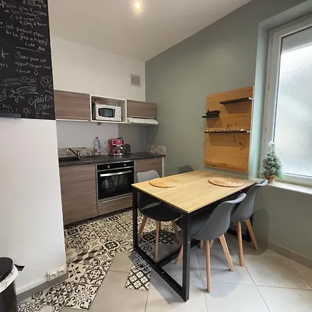 公寓 La Coulee Verte - Superbe Duplex Climatise - Jardin - Classe 3 Etoiles
