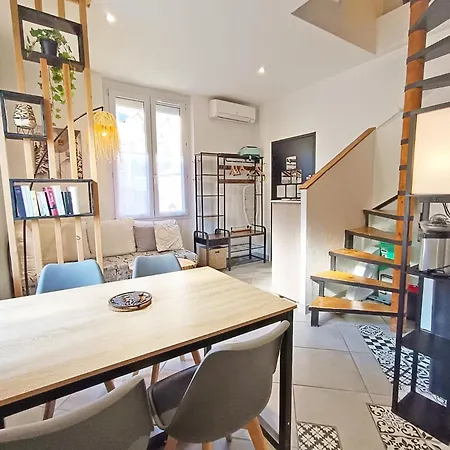 La Coulee Verte - Superbe Duplex Climatise - Jardin - Classe 3 Etoiles
