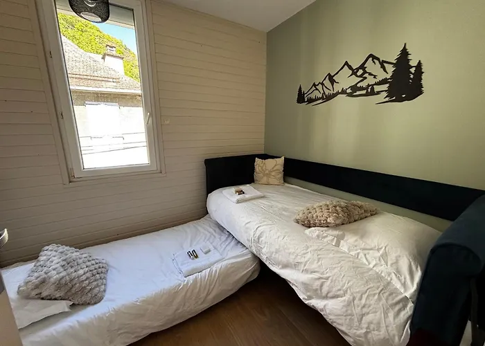 Superbe duplex climatisé avec jardin classé 3 étoiles Bagnères-de-Luchon